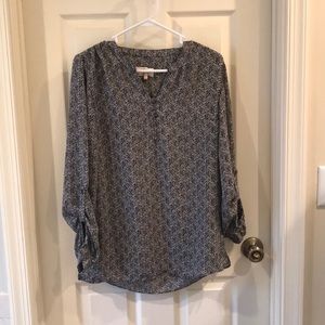 Long sleeve blouse